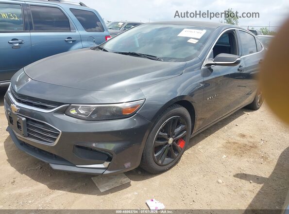1G1ZE5ST8GF295832 2016 CHEVROLET MALIBU Gray წინა მარცხენა ხედი სამი მეოთხედიდან