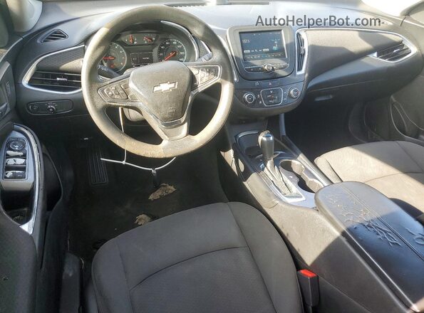 1G1ZE5ST8GF295989 2016 CHEVROLET MALIBU Blue Dashboard view