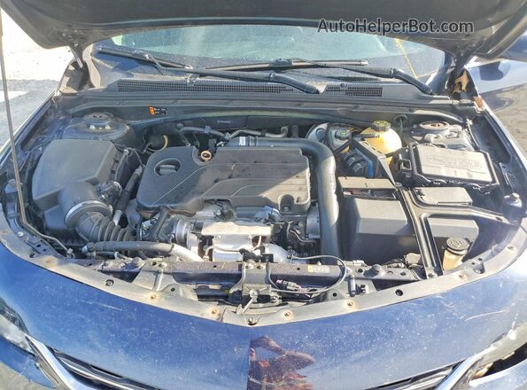 1G1ZE5ST8GF295989 2016 CHEVROLET MALIBU Blue Rear interior view