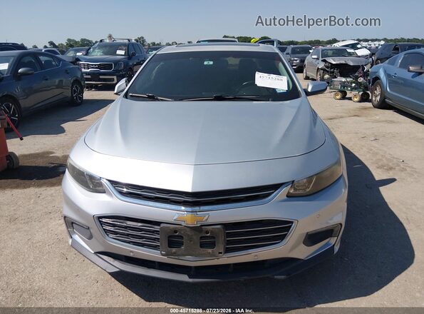 1G1ZE5ST8GF338601 2016 CHEVROLET MALIBU Silver Вид щитка приладів