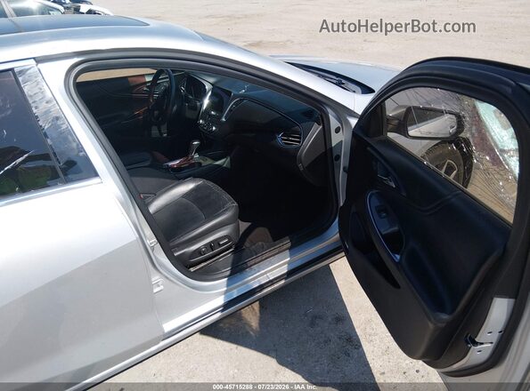 1G1ZE5ST8GF338601 2016 CHEVROLET MALIBU Silver Вид салону спереду