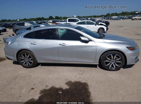 1G1ZE5ST8GF338601 2016 CHEVROLET MALIBU Silver Вид задньої частини салону