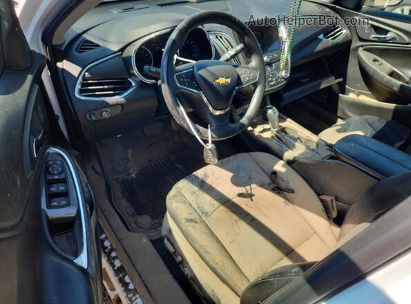1G1ZE5ST8GF357973 2016 CHEVROLET MALIBU White Widok deski rozdzielczej