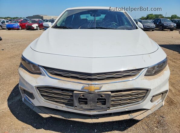 1G1ZE5ST8GF357973 2016 CHEVROLET MALIBU White Widok z przodu
