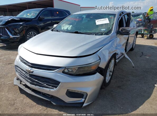 1G1ZE5ST8HF110910 2017 CHEVROLET MALIBU Silver Przód lewy