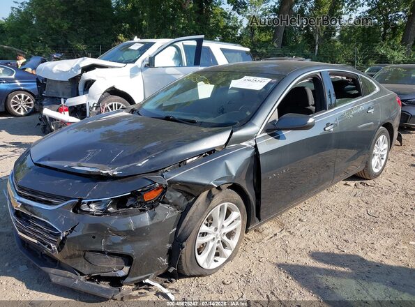 1G1ZE5ST8HF124306 2017 CHEVROLET MALIBU Gray Vista tres cuartos delantera izquierda