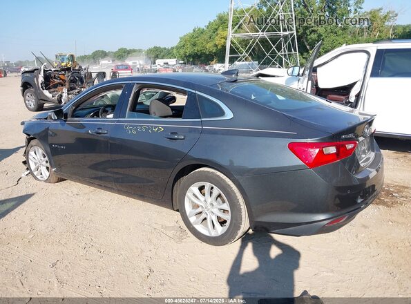 1G1ZE5ST8HF124306 2017 CHEVROLET MALIBU Gray Trasero izquierdo