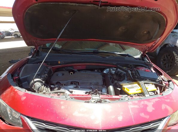 1G1ZE5ST8HF163591 2017 CHEVROLET MALIBU Red Вид ззаду