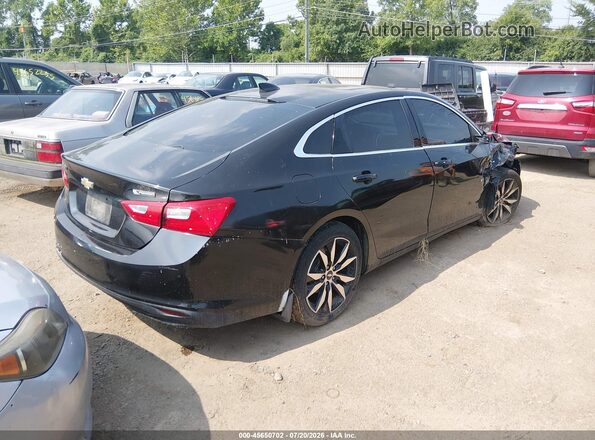 1G1ZE5ST8HF164997 2017 CHEVROLET MALIBU Black Trasero derecho