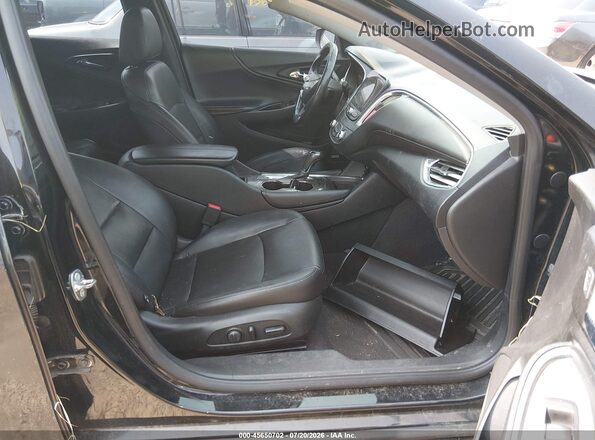 1G1ZE5ST8HF164997 2017 CHEVROLET MALIBU Black Vista interior delantera
