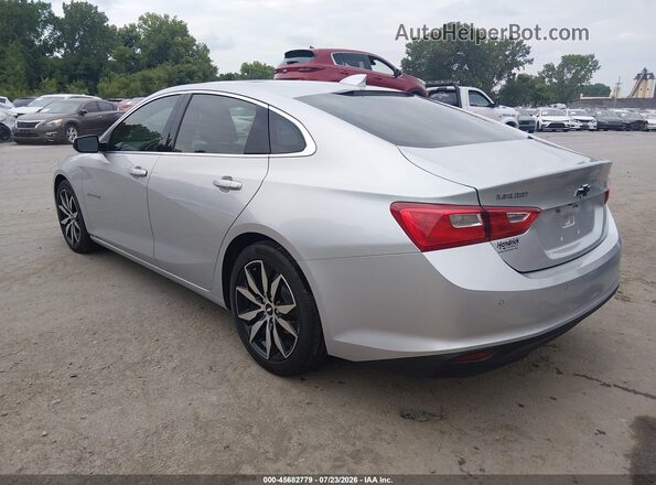 1G1ZE5ST8HF211381 2017 CHEVROLET MALIBU Silver Rear left