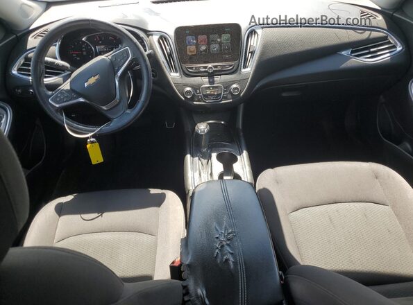 1G1ZE5ST8HF244882 2017 CHEVROLET MALIBU White Dashboard view