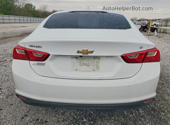 1G1ZE5ST8HF262363 2017 CHEVROLET MALIBU Белый Вид сзади