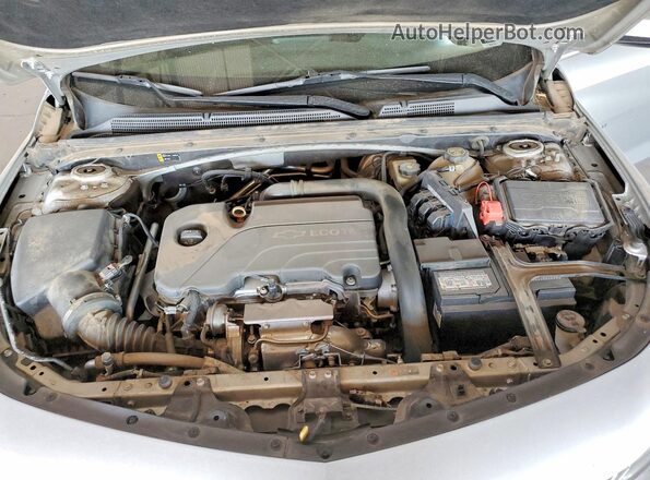 1G1ZE5ST9GF212490 2016 CHEVROLET MALIBU Silver Vista interior trasera