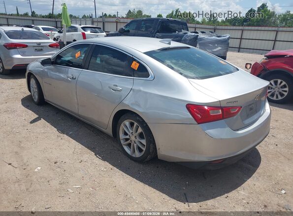1G1ZE5ST9GF310158 2016 CHEVROLET MALIBU Silver Rear left