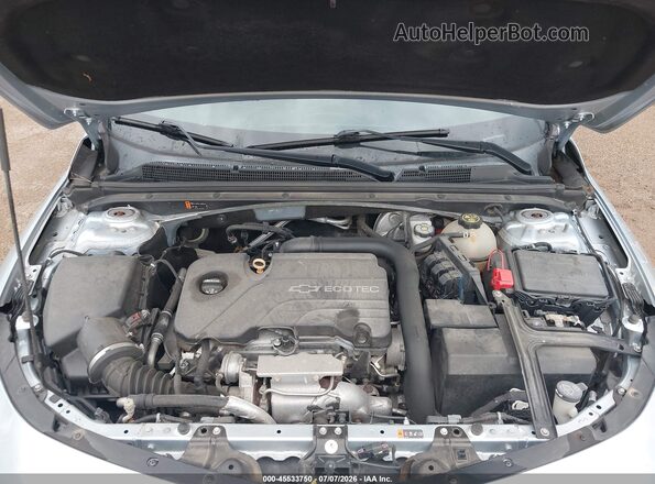 1G1ZE5ST9HF141213 2017 CHEVROLET MALIBU Light Blue Вид ззаду