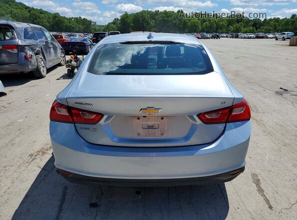 1G1ZE5ST9HF147755 2017 CHEVROLET MALIBU Blue უკანა ხედი