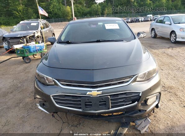 1G1ZE5ST9HF164314 2017 CHEVROLET MALIBU Gray Rear interior view