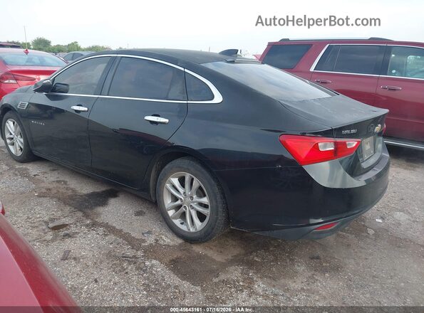 1G1ZE5ST9HF227993 2017 CHEVROLET MALIBU Черный Задняя левая четверть