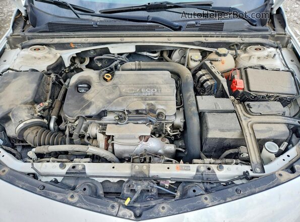 1G1ZE5ST9HF275669 2017 CHEVROLET MALIBU Белый Вид задней части салона