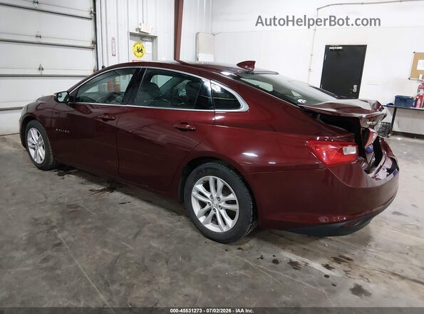 1G1ZE5STXGF213440 2016 CHEVROLET MALIBU Темно-бордовый Задняя левая четверть