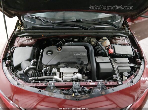 1G1ZE5STXGF213440 2016 CHEVROLET MALIBU Темно-бордовый Вид сзади