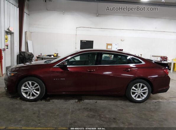 1G1ZE5STXGF213440 2016 CHEVROLET MALIBU Темно-бордовый Панорамный вид салона 360°