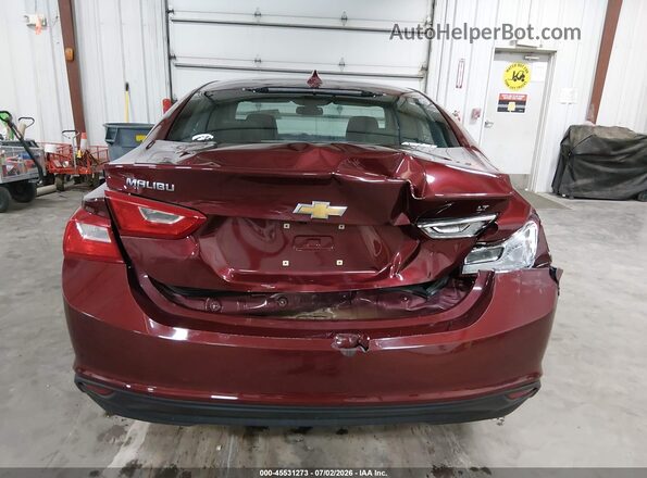 1G1ZE5STXGF213440 2016 CHEVROLET MALIBU Темно-бордовый 