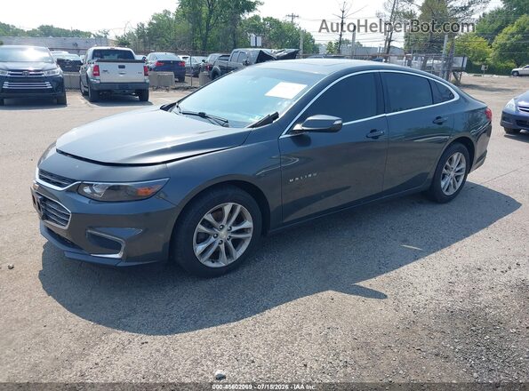 1G1ZE5STXGF280541 2016 CHEVROLET MALIBU Gray წინა მარცხენა ხედი სამი მეოთხედიდან