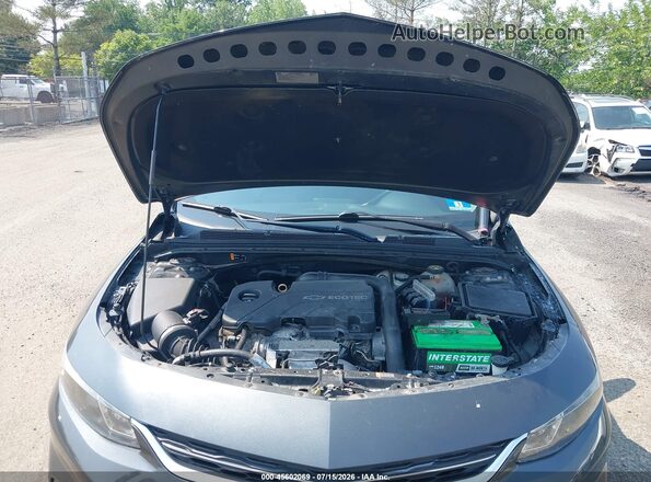 1G1ZE5STXGF280541 2016 CHEVROLET MALIBU Gray უკანა ხედი