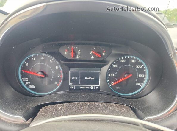 1G1ZE5STXGF303087 2016 CHEVROLET MALIBU White Vista del cuadro de instrumentos