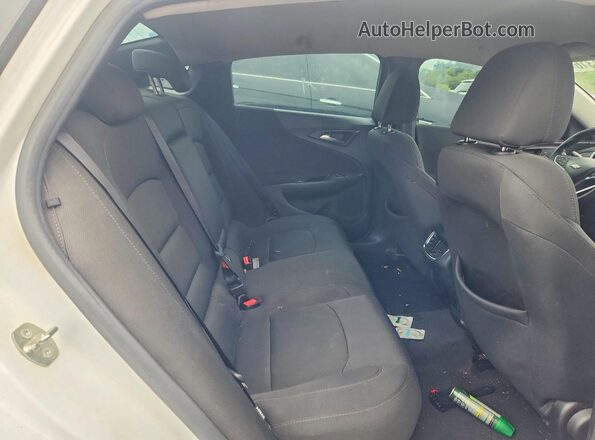 1G1ZE5STXGF303087 2016 CHEVROLET MALIBU White Vista de los asientos traseros