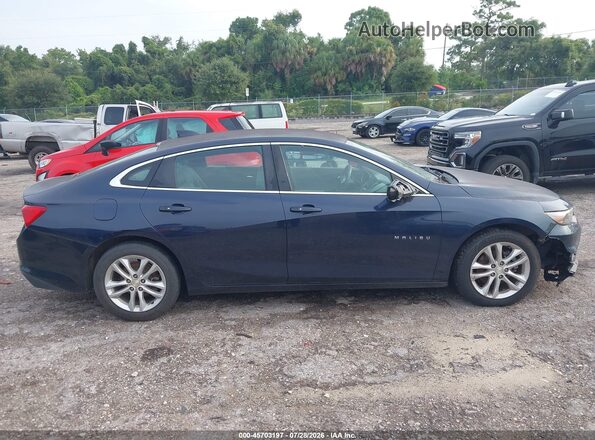1G1ZE5STXGF350507 2016 CHEVROLET MALIBU Navy Вид задней части салона