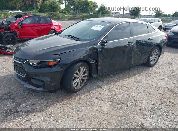 1G1ZE5STXHF203489 2017 CHEVROLET MALIBU Black Przód lewy