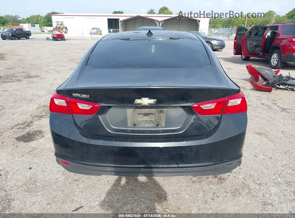 1G1ZE5STXHF203489 2017 CHEVROLET MALIBU Black 