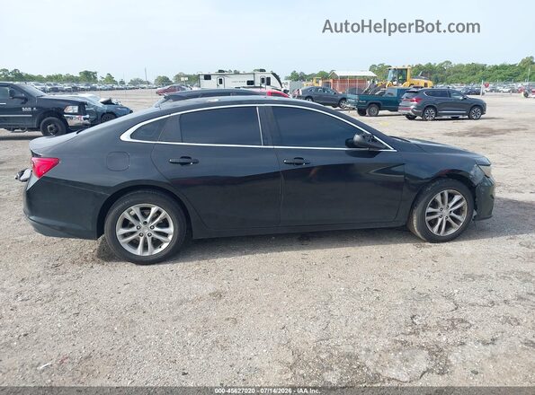 1G1ZE5STXHF203489 2017 CHEVROLET MALIBU Black Widok wnętrza z tyłu