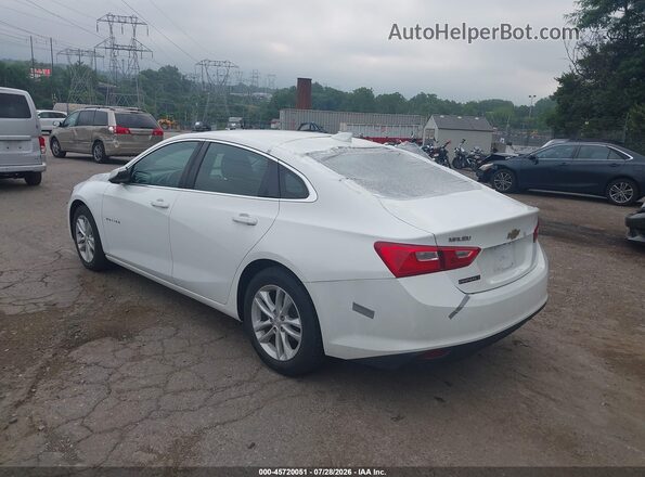1G1ZE5STXHF242700 2017 CHEVROLET MALIBU White Задня ліва чверть