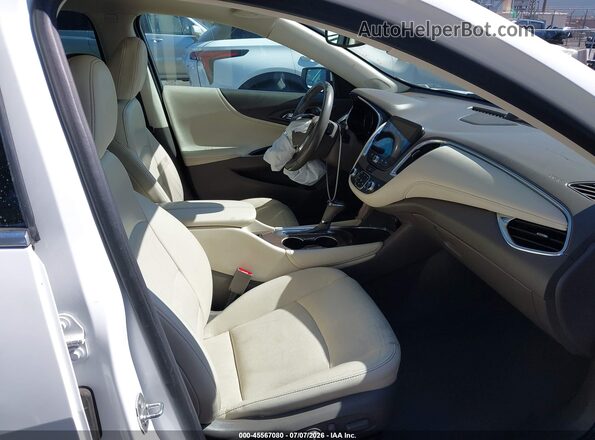 1G1ZE5SX2LF051817 2020 CHEVROLET MALIBU White წინა სალონის ხედი
