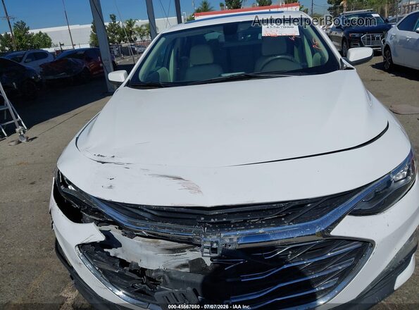 1G1ZE5SX2LF051817 2020 CHEVROLET MALIBU White ხელსაწყოთა პანელის ხედი