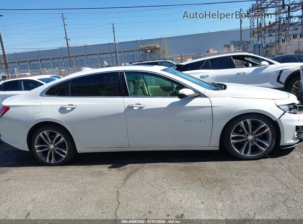 1G1ZE5SX2LF051817 2020 CHEVROLET MALIBU White უკანა სალონის ხედი