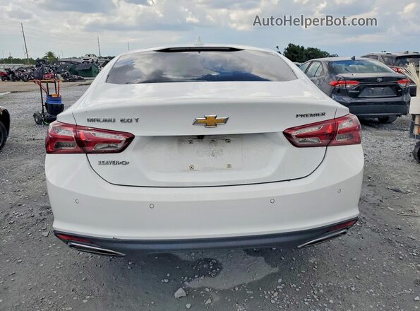 1G1ZE5SX3NF203445 2022 CHEVROLET MALIBU White Rear view