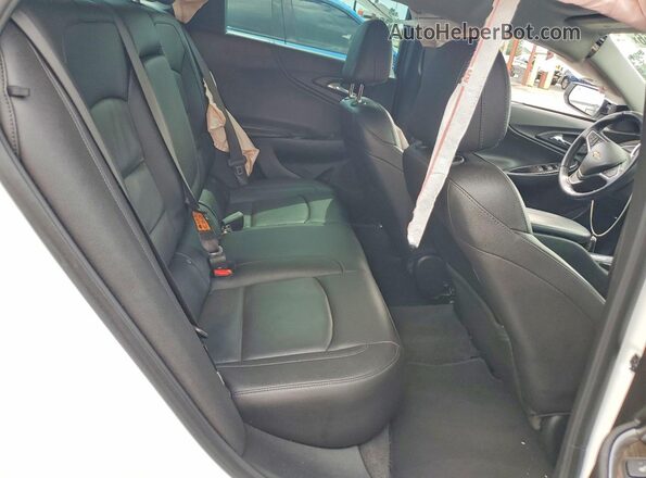 1G1ZE5SX3NF203445 2022 CHEVROLET MALIBU White Rear seats view