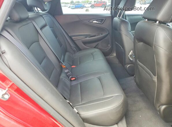 1G1ZE5SX7JF102788 2018 CHEVROLET MALIBU Red Rear seats view