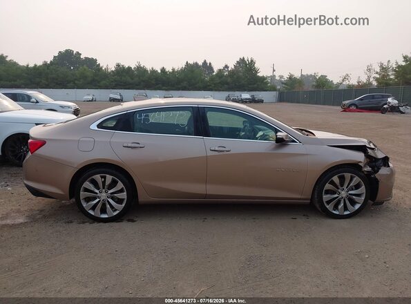 1G1ZE5SX7JF287344 2018 CHEVROLET MALIBU Tan Widok wnętrza z tyłu