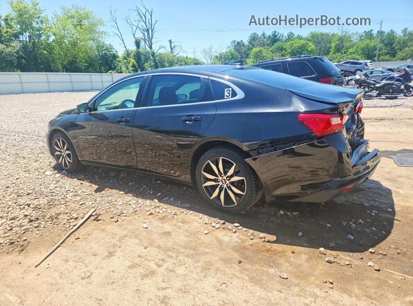 1G1ZF5SX1GF352517 2016 CHEVROLET MALIBU Black Rear left