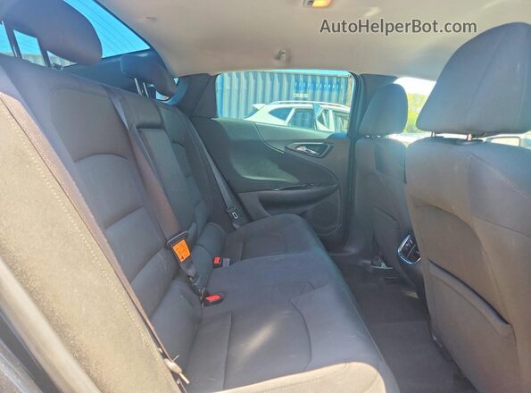 1G1ZF5SX1GF352517 2016 CHEVROLET MALIBU Black Rear seats view
