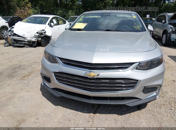 1G1ZF5SX3GF291364 2016 CHEVROLET MALIBU Серебряный Вид щитка приборов