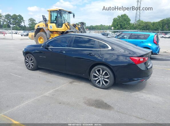 1G1ZF5SX8GF269134 2016 CHEVROLET MALIBU Black Rear left