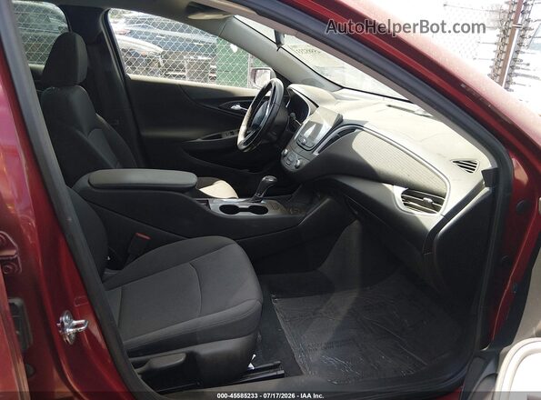 1G1ZG5ST0KF189734 2019 CHEVROLET MALIBU Red Front interior view