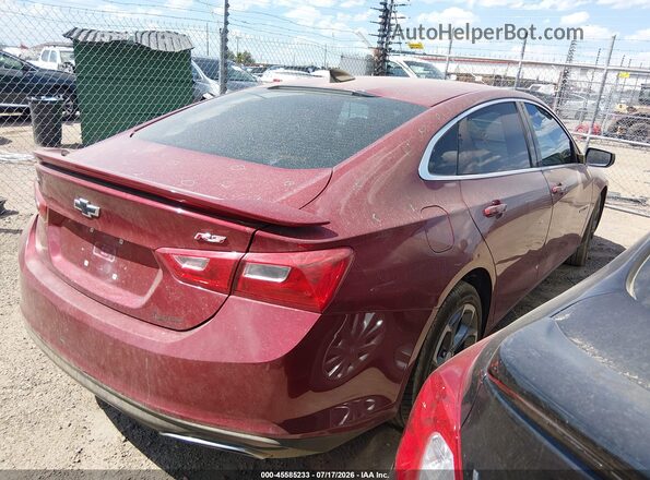 1G1ZG5ST0KF189734 2019 CHEVROLET MALIBU Red Rear right